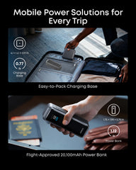 Anker Prime Power Bank (20K, 220W) with Charging Base
