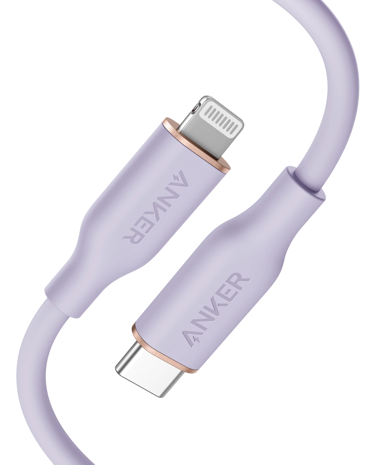 Anker 641 USB-C to Lightning Cable (Flow, 3ft Silicone)