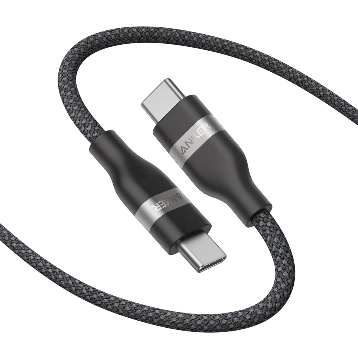 Anker USB-C to USB-C Cable (3 ft / 6 ft, 240W, Upcycled-Braided)