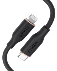 Anker 641 USB-C to Lightning Cable (Flow, 3 ft Silicone)