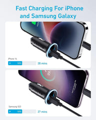 Refurbished Anker 323 Car Charger (52.5 W)